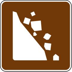 Falling Rocks Signs  - RS-008