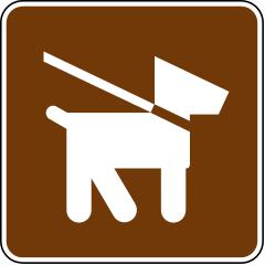 Pets on Leash Signs  - RS-017