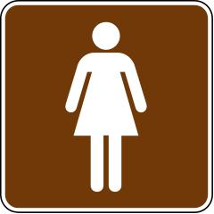 Women's Restroom Signs  - RS-023