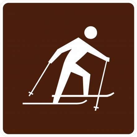 Cross Country Skiing Signs  - RS-040