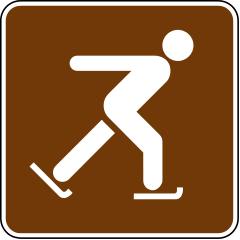 Ice Skating Signs  - RS-050