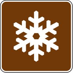 Winter Recreational Area Signs   - RS-077