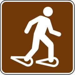 Snowshoeing Sign - RS-078