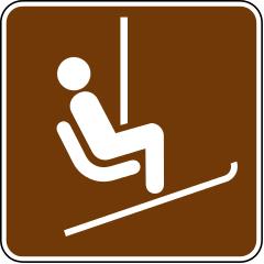 Chair Lift/Ski Lift Signs  - RS-105