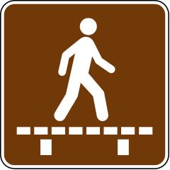 Walk on Boardwalk Signs  - RS-122