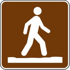 Stay on Trail Signs  - RS-123