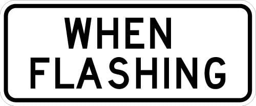 When Flashing Signs- S4-4