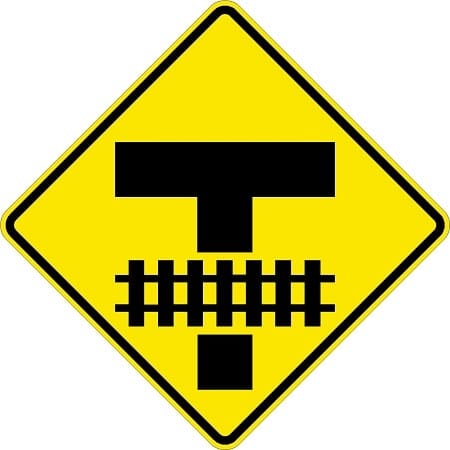 Storage Space Railroad Crossing Sign - W10-11