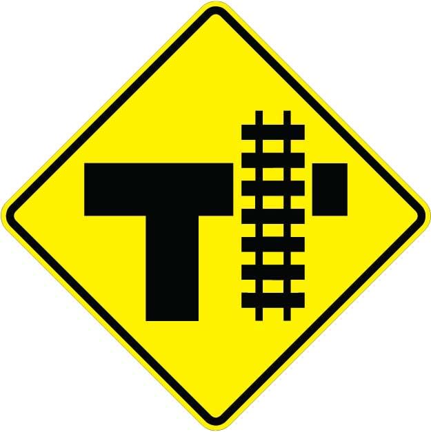 Highway-Rail Grade Crossing Sign - W10-4R