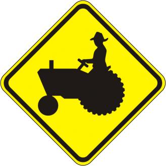 Farm Machinery Sign - W11-5