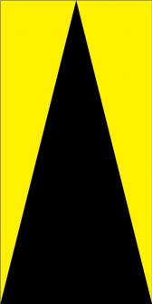 Snow Plow Sign - X4-5 - View 2