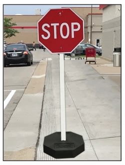 Sign Stands with Rubber Bases - pls-3