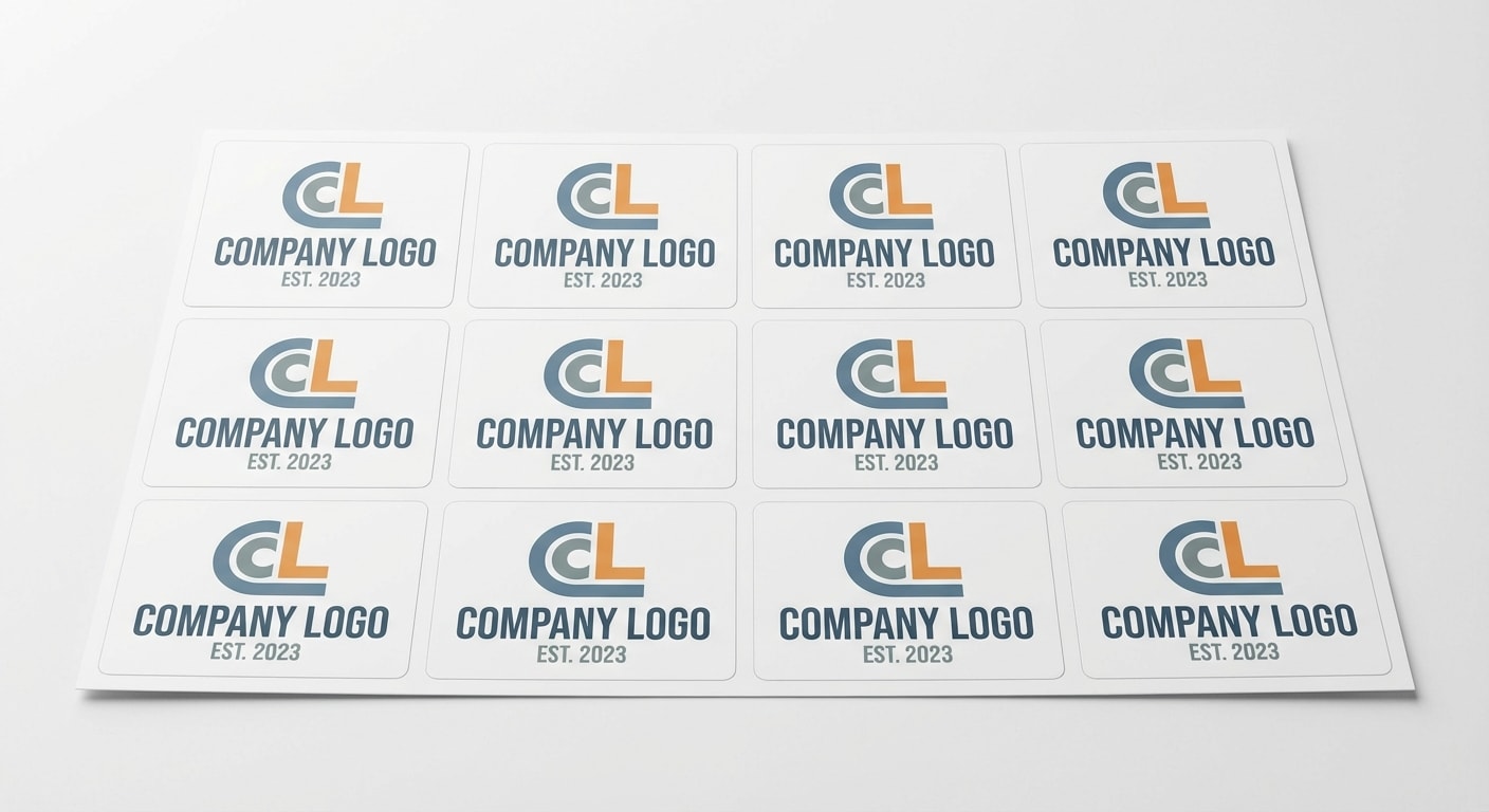 Rectangle Sticker Sheets - AI-generated marketing image