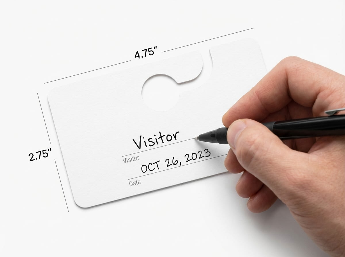 Blank Paper Hang Tags - View 4