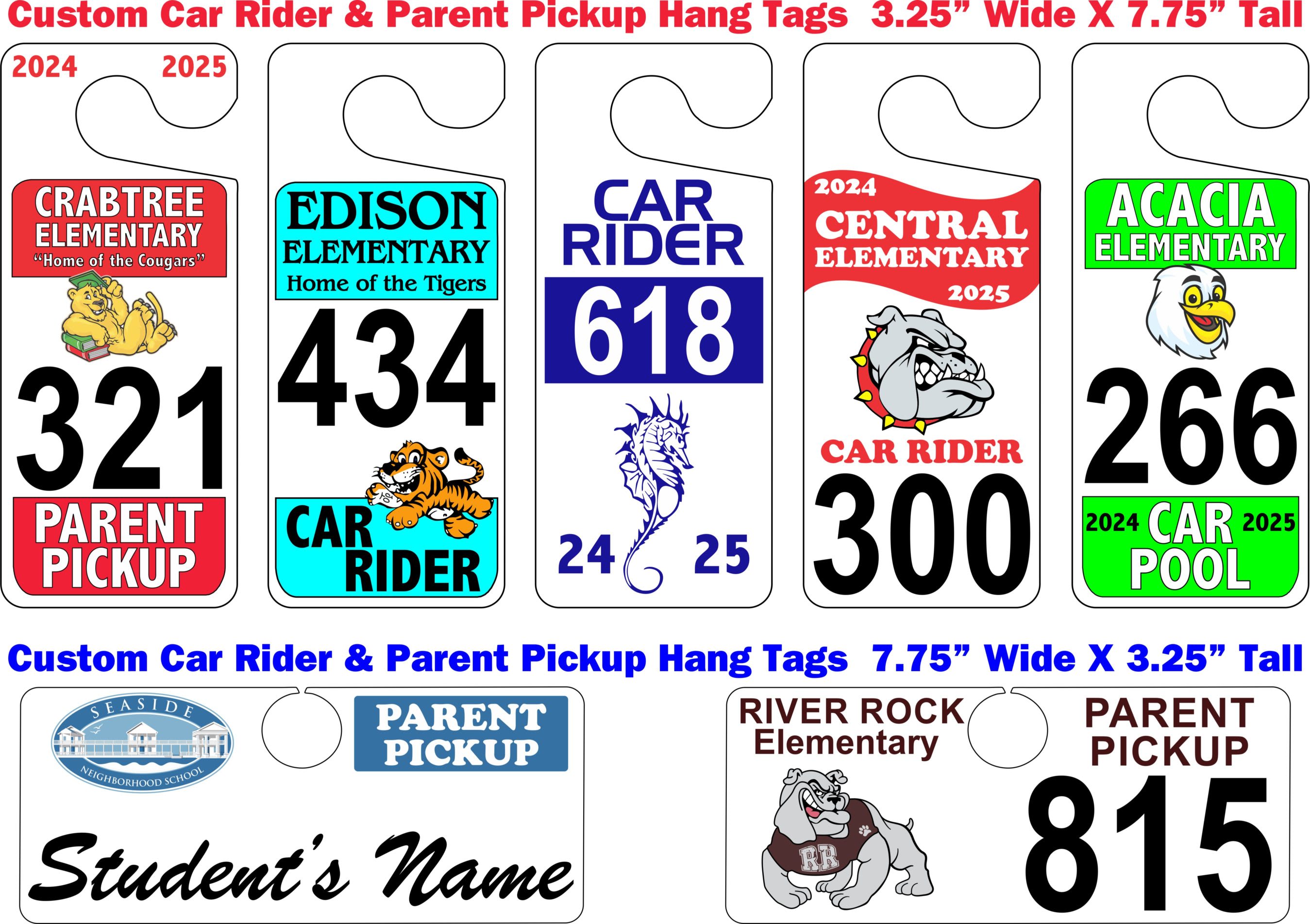 Car Rider Passes - View 2