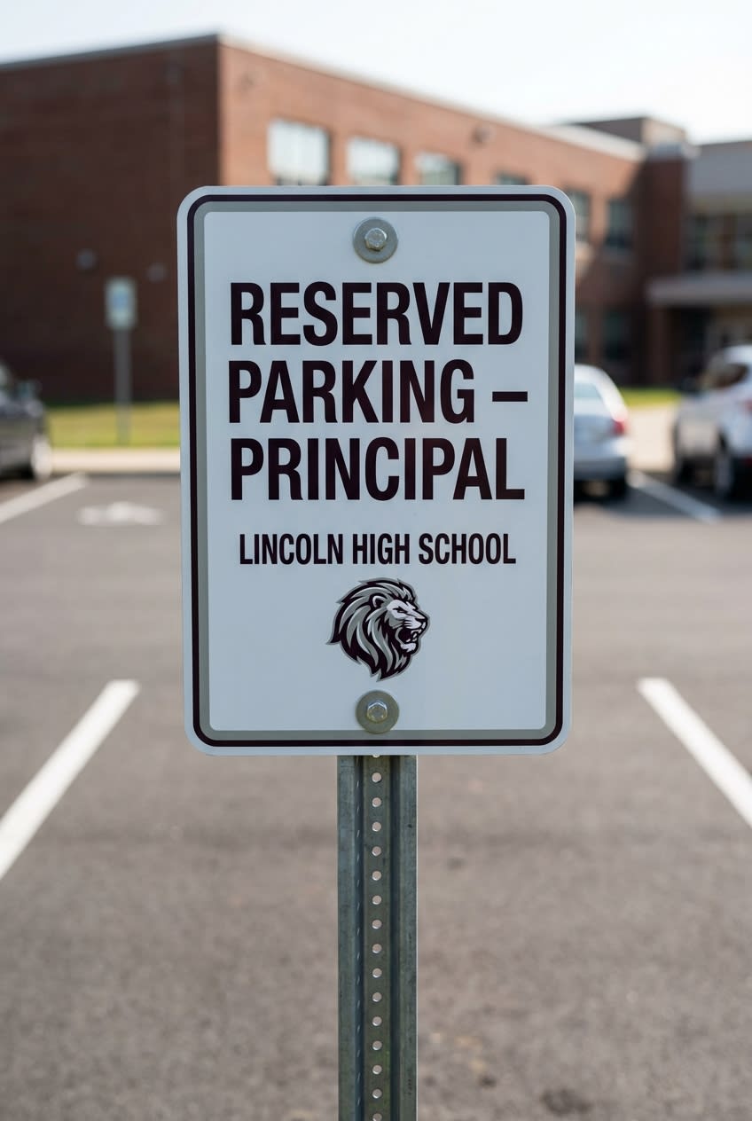 Custom Parking Signs - View 2