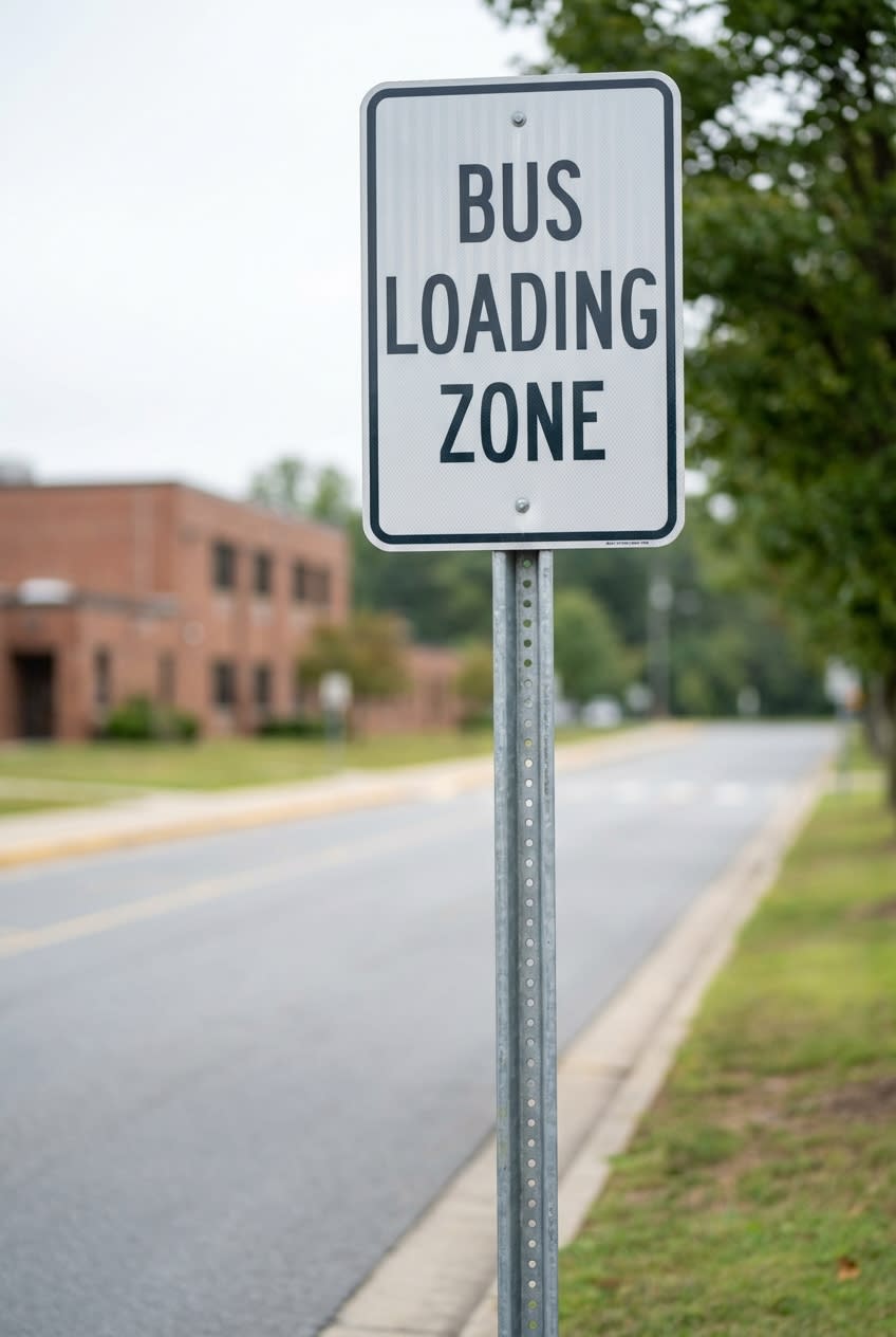 Custom School Traffic Signs - View 3