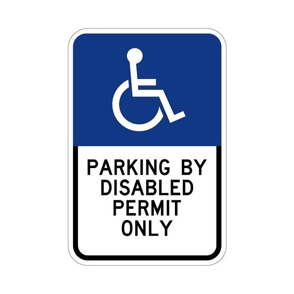 Florida Handicap Parking Sign  - R7-8fl - View 2