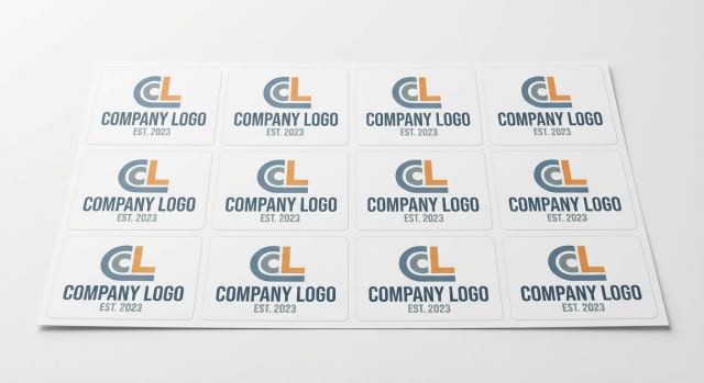 Rectangle Sticker Sheets - AI-generated marketing image