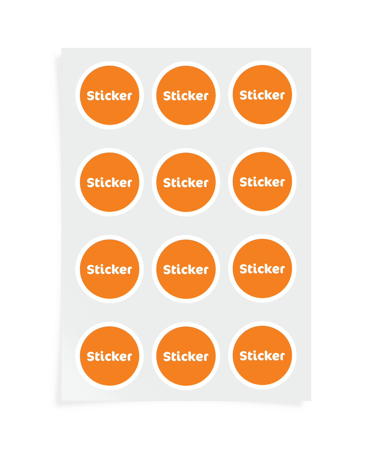 Circle Sticker Sheets