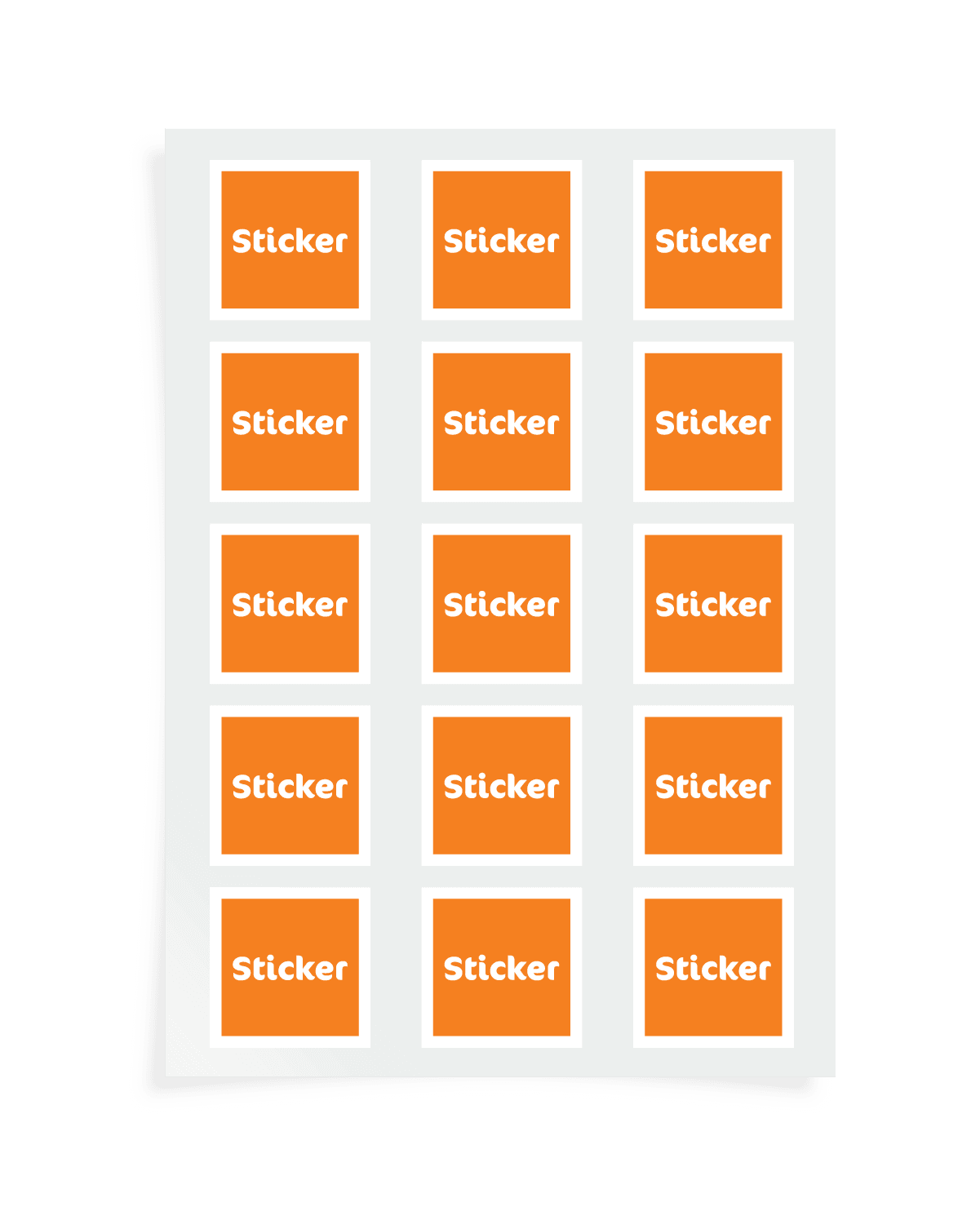 Square Sticker Sheets
