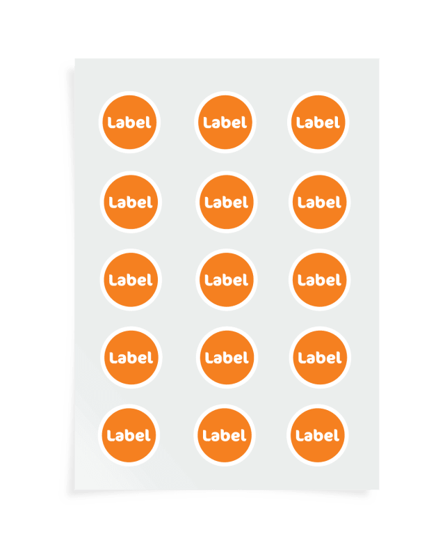 Circle Label Sheets