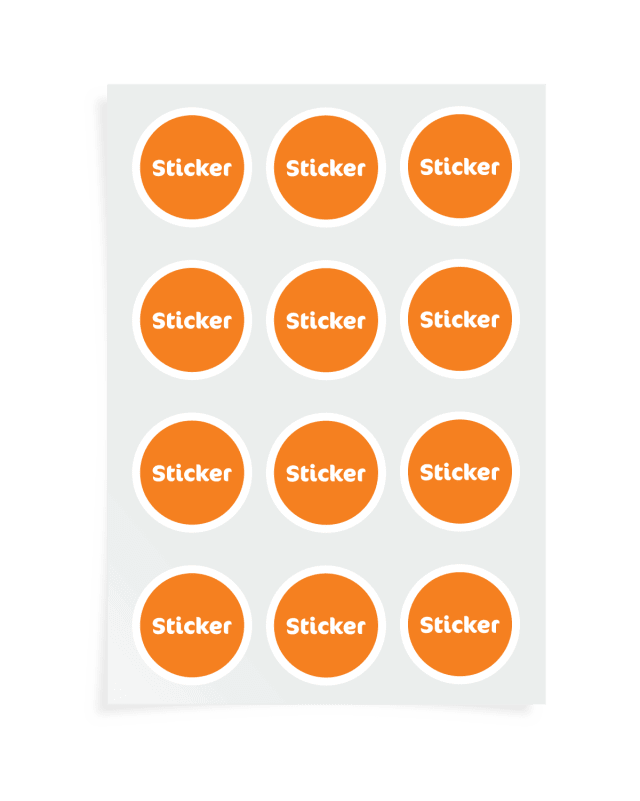 Circle Sticker Sheets