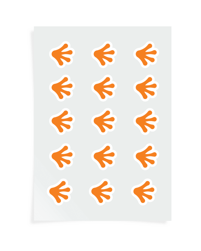 Custom Cut Sticker Sheets