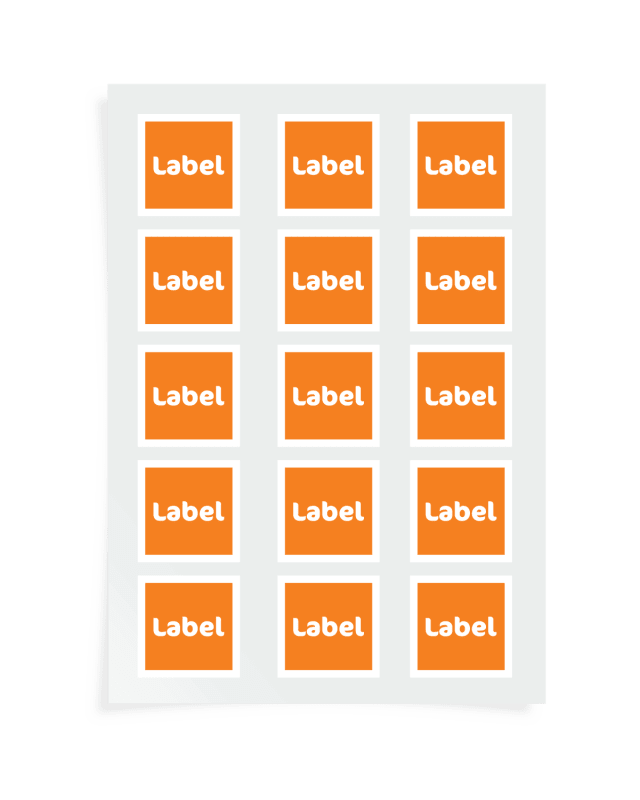 Square Label Sheets