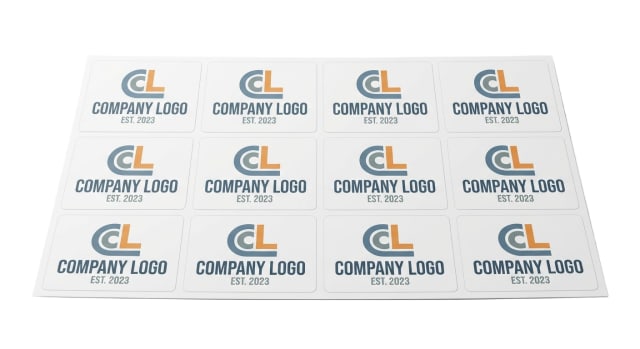 Rectangle Sticker Sheets - AI-generated marketing image