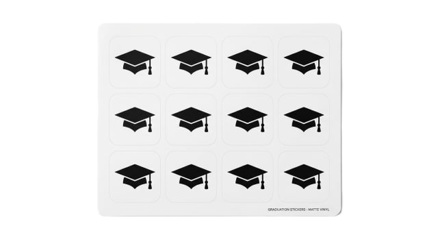 Rounded Corner Sticker Sheets - AI-generated marketing image