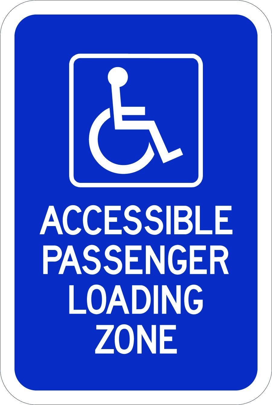 Accessible Passenger Loading Zone Sign - AR-731