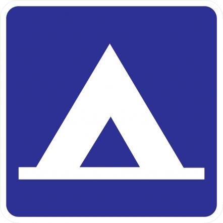 Camping Symbol Sign  - D9-3