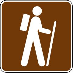 Hiking Trail Sign - RL-100