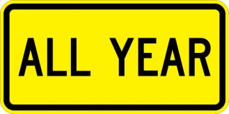All Year Sign - S4-7P