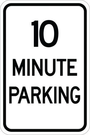 10 Minute Parking - AR-129