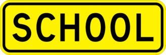 School Sign - S4-3