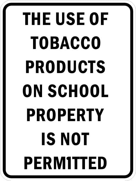 Tobacco Use Not Permitted Signs - AR-776 | Parking Signs | Parking Signs