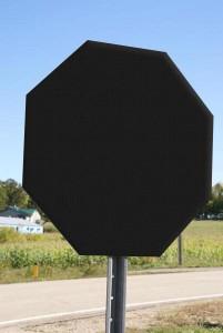 Austin Stop Sign Covers ASC-S vinyl octagon sign cover