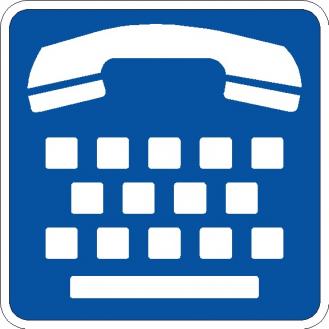 Telecommunication Devices For The Deaf Sign D9-21 - MUTCD Guide Sign