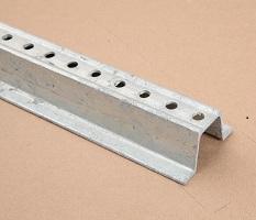 Galvanized 2 lb U-channel sign posts in multiple lengths