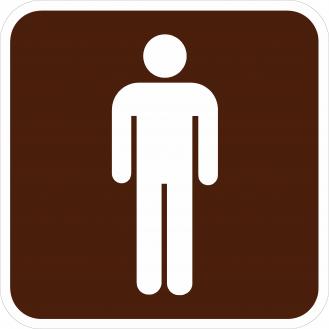 Men's Restroom Sign - RA-090 | Parking Signs | Parking Signs