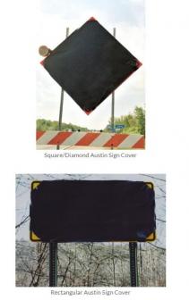 Austin Standard Sign Covers reusable vinyl