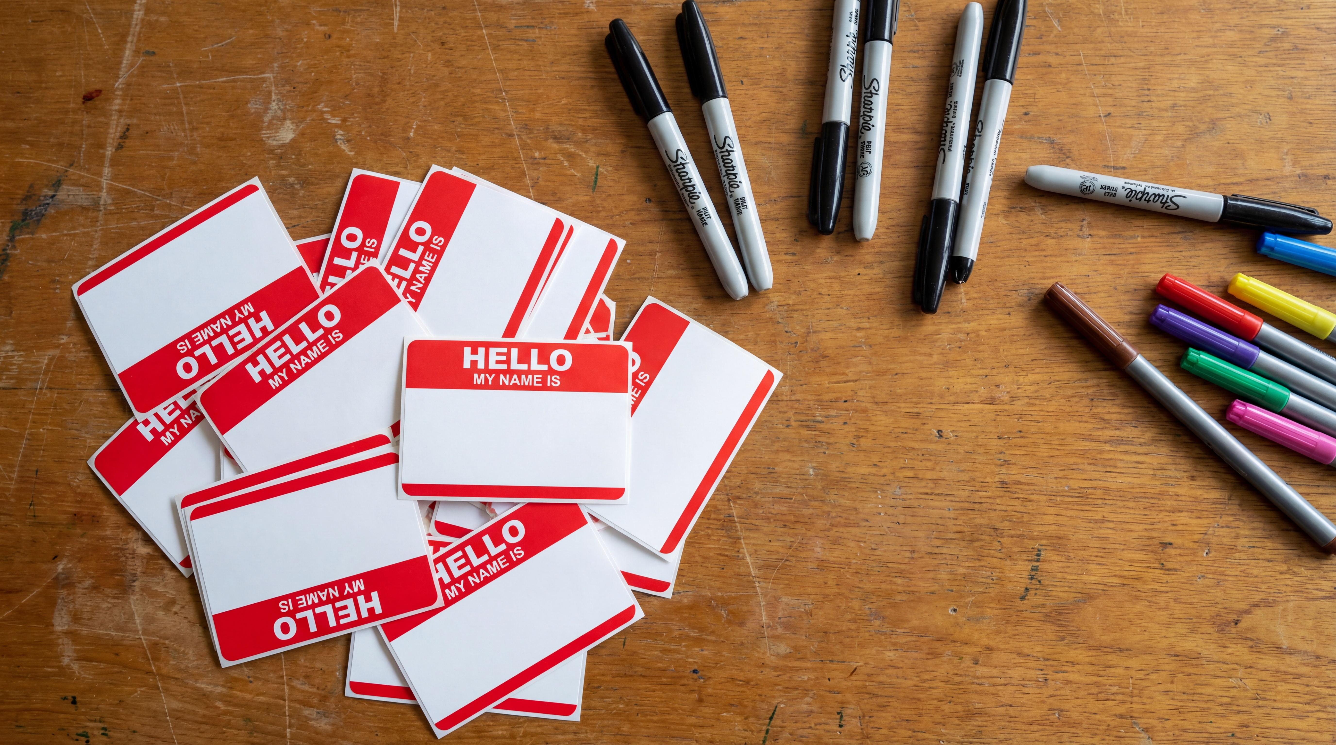 Name Tag Stickers