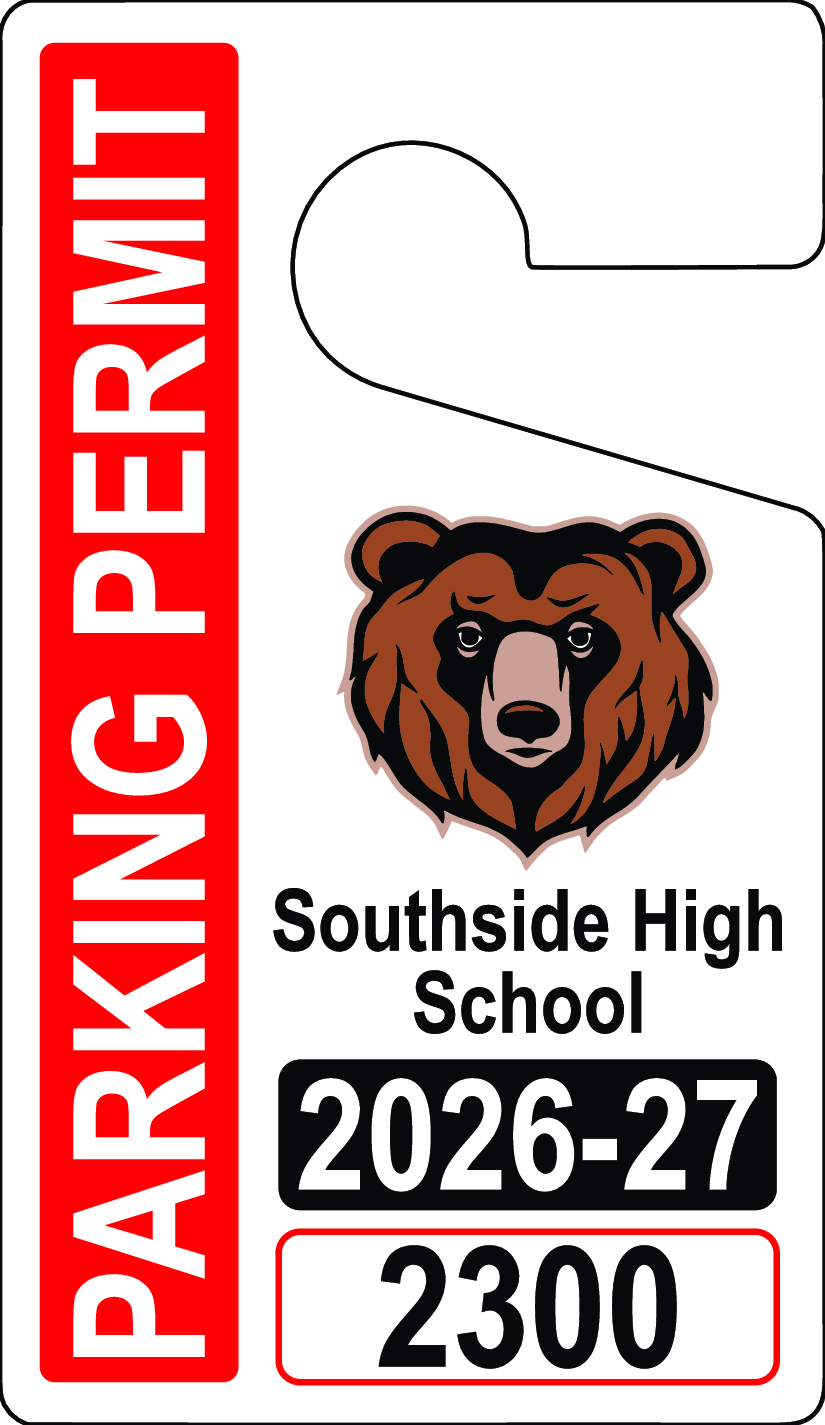Custom Parking Hang Tags for Schools | K12 Parking Permits