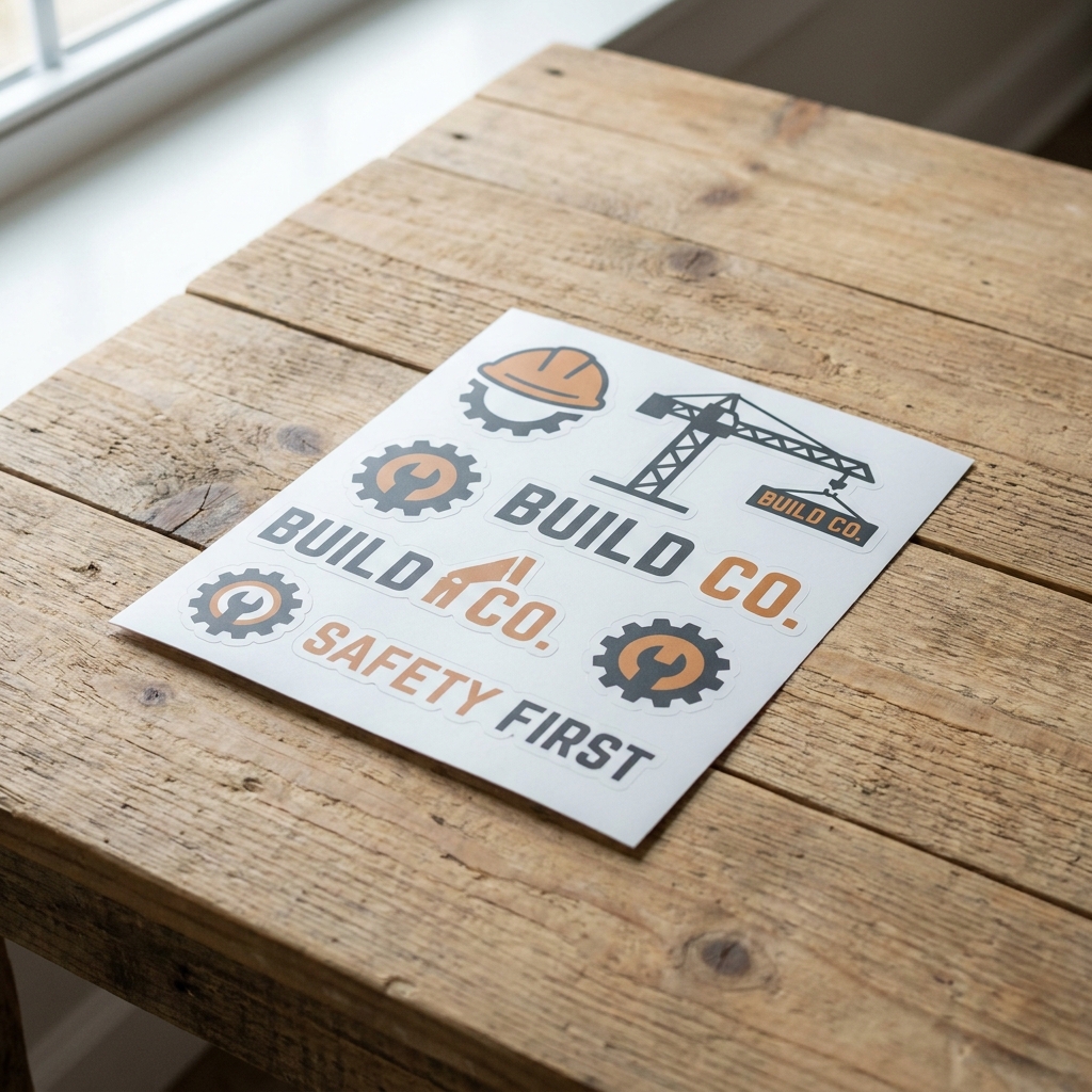 Construction Branding Decals - AI-generated hero image