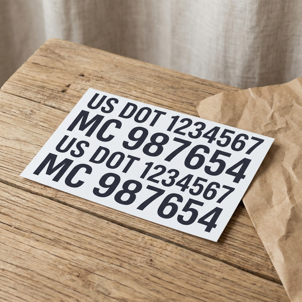 US DOT Decals - AI-generated hero image