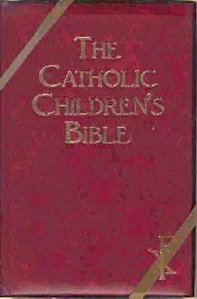 The Catholic Children's Bible-Padded Maroon Imitation Leather by Press Regina | SHOPtheWORD