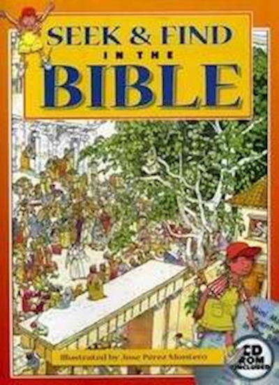 Seek And Find In The Bible w/CD by Jose Perez Montero | SHOPtheWORD