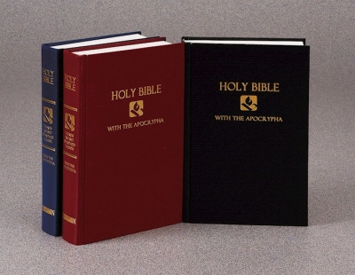 NRSV Pew Bible w/Apocrypha-Blue Hardcover | SHOPtheWORD